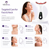 7-in-1 Face & Neck LED Light Sculpting EMS Microcurrent & Thermal Contour Beauty Device