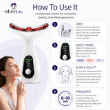 7-in-1 Face & Neck LED Light Sculpting EMS Microcurrent & Thermal Contour Beauty Device